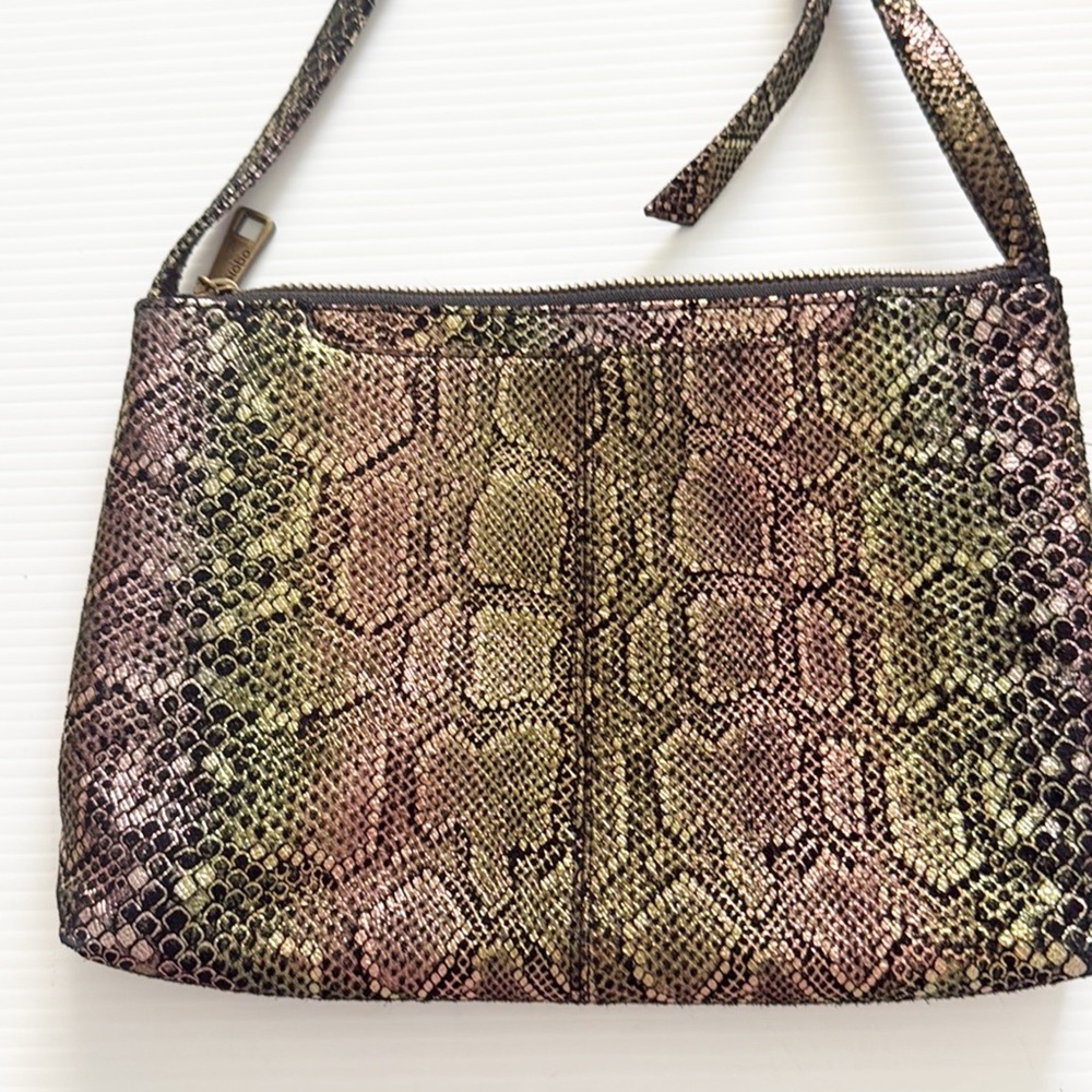 HOBO International Mara Iridescent Snakeskin Crossbody - Picture 3 of 11